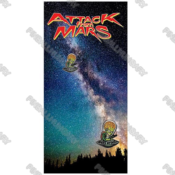 Attack from Mars Mágneses Takaró (Magnetic Cover) #1