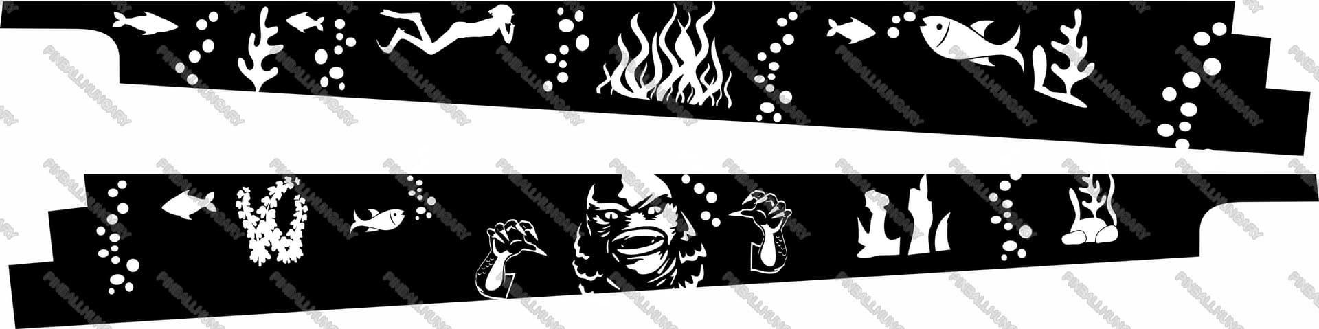 Creature from the Black Lagoon Art Blade