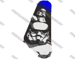 Star Wars (Data East) Flipper Műanyag Készlet (Szett) thumbnail 2