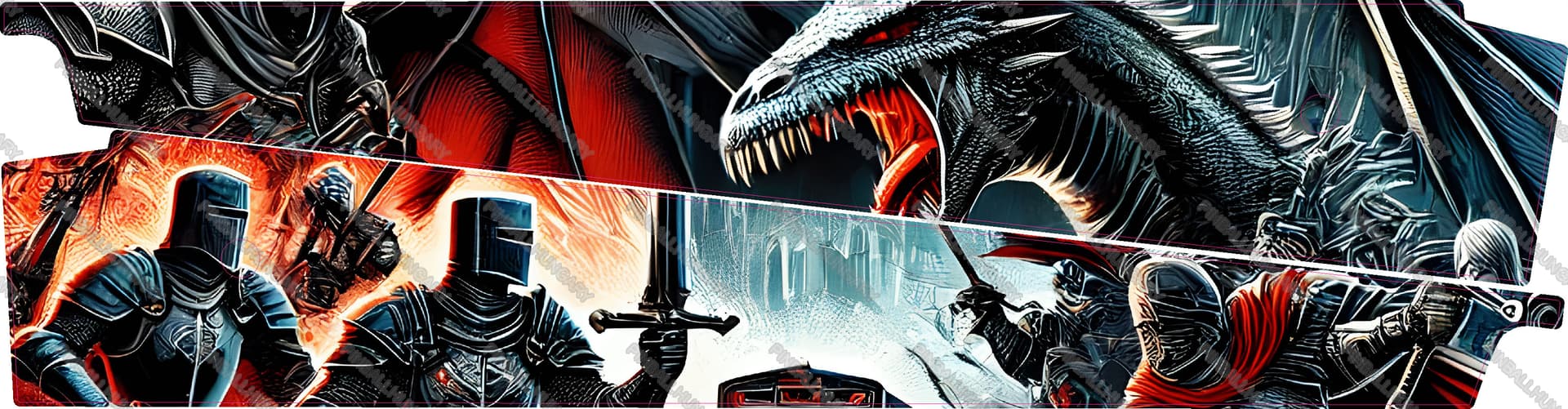 Black Knight Sword of Rage Art Blade 1