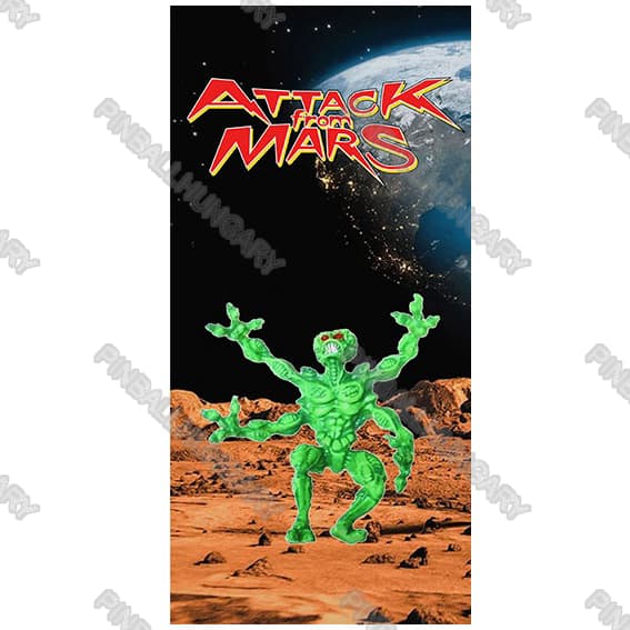 Attack from Mars Mágneses Takaró (Magnetic Cover) #5
