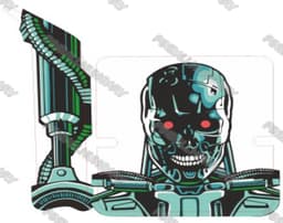 Terminator 2 Flipper Műanyag Készlet (Szett) thumbnail 20